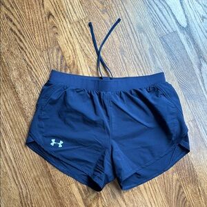 Under Armour Blue Athletic Running Shorts